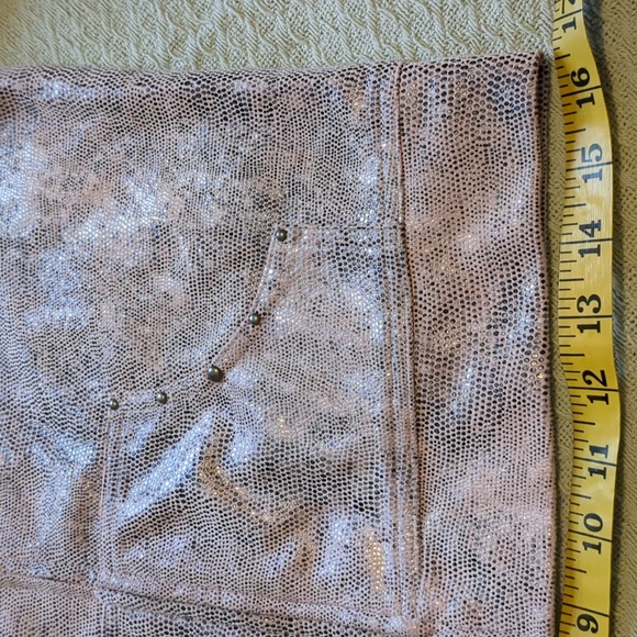 Calispia ® Vintage Boho Faux snakeskin bomber jacket! - Picture 9 of 10